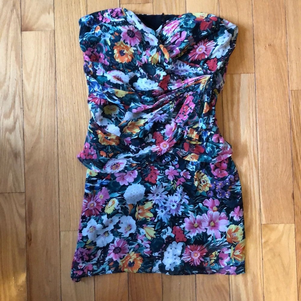 NWT Yumi Kim Floral Strapless Dress
